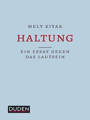 cover image of Haltung